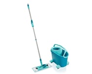 Leifheit Clean Twist Medium Ergo Mobile Mop And Bucket Set With Wheels 52121