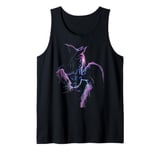 Just A Girl In Love with Horses Dreamy Silhouette Horse Kiss Tank Top