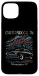 Coque pour iPhone 15 Plus Chattanooga TN USA Voiture Classique Industrielle Muscle Design