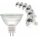 Choyclit - Ampoules Halogènes, Ampoule Spot MR16, Ampoule 12V 20W, Ampoule gu5.3 Ampoule MR16 Dimmable, 2 Broches Ampoules Halogène Blanc Chaud