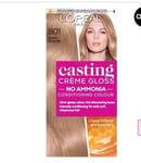 3 X L'oreal Casting Creme Gloss Semi Permanent Hair Dye 801 Satin Blonde