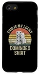 iPhone SE (2020) / 7 / 8 Dominoes Funny Board Game Lover Lucky Domino Player Vintage Case