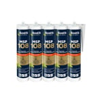 Mastic Bostik msp 108 Polymères blanc de fixation hautes performances x5 - Blanc