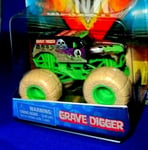 MONSTER JAM 1:64 TRUCK SERIES 11 GRAVE DIGGER TAN WHEELS W/WRISTBAND 2020 BEND