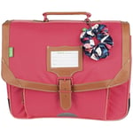 Cartable Tann's  Cartable 35  Louise Ref 5-35114 Fuchsia 35*27*14.5 cm