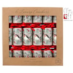 Gisela Graham Robin Luxury Christmas Crackers (6 Pack)