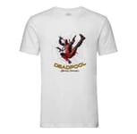 T-Shirt Homme Col Rond Spideman Deadpool Parodie Film Series Marque