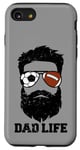 iPhone SE (2020) / 7 / 8 Soccer Football Dad Messy Hair Beard Soccer Football Dad Case