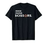 Rock Paper Scissors Lesbian Pride T-Shirt