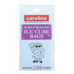 2 x Ice Cube Bags Self Sealing Ice Cube Bags For Freezer Cooler 10 Pack