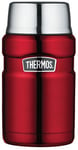 Thermos Stainless King Food Flask, Red, 710 ml