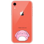 Coque Iphone XR lapin rose kawaii