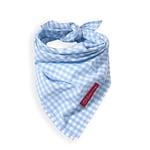 La Fraise Rouge Pascal 4251005600825 Foulard Vichy, Bleu clair Blanc