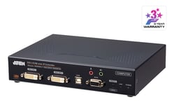 ATEN KE6940AIT - KVM / lyd / seriell / USB-svitsj