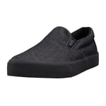 Lugz Homme Clipper Classic Slip-on Fashion Sneaker Basket, Denim Noir, 39 EU