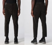 Dsquared2 Hockney Corduroy Tapered Pants Chino Jeans Cropped Trousers 46