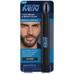 Just For Men 1-Day Beard and Brow Colour Brush For Instant 1-Step Grey Coverage 