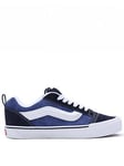 Vans Mens Knu Skool Trainers - Navy/White, Navy, Size 7, Men