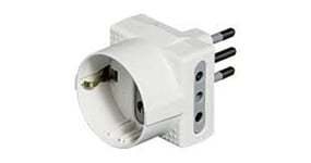 Bticino S3603DE-Adaptateur de câble Adaptateur pour Prise électrique Blanc