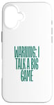 Coque pour iPhone 16 Plus Crossovers & Laughs - Le maillot de basket-ball amusant ultime