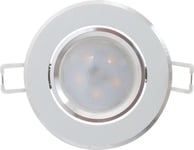 Abilite Armatur + Glödlampa White Abilite Gu10 B.C. 120° Ljusvinkel 230V/4,8W (5901583547379)