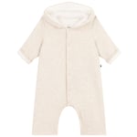 Petit Bateau Vadderad Onesie Beige | Beige | 12 months