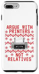 iPhone 7 Plus/8 Plus Ugly Christmas Printer, IT Technician, Computer Office Funny Case