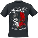 Five Finger Death Punch Jekyll And Hyde T-Shirt black