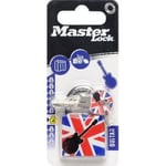 Cadenas - MASTER LOCK - 30 mm - Métal - A clé - 2 clés - Rouge