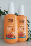 2 x Garnier Ambre Solaire Nemo Kids Protection Spray SPF50 150ml