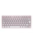 KW 7100 MINI BT - Tastatur - Tysk - Pink