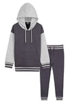 CityComfort Jogging Enfant Garcon - Ensemble Survêtement Enfant Garcon Ado Gamer (Gris, 4-5 ans)