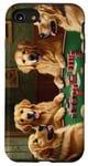 iPhone SE (2020) / 7 / 8 Dogs Playing Poker Dog Golden Retriever Retrievers Card Case