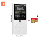 XIAOMI-Lecteur MP3,Radio FM,Bluetooth,Affichage Numérique,MultiXXL,Lecteur MP4,Baladeur Audio de Poche,Lecture de Musique - Type White With 16Gb