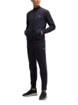 BOSS Interlock Cotton Tracksuit, Dark Blue