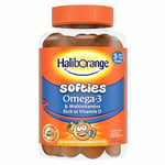 Haliborange Kids Vitamins Omega 3 And Multivitamin Orange Softies Pack Of 60 Uk