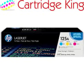 HP 125A 3-pack Cyan/Magenta/Yellow Original LaserJet Toner Cartridges Page Yield