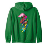 Marvel Studios X-Men ’97 Gambit and Rogue Super Hero Team-Up Zip Hoodie