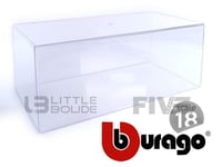 BBURAGO 1/18 - DISPLAY CASE SHOW-CASE -TRANSPARENT COVER 1/18TH 171726