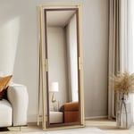 Full Length Mirror Floor Mirror w Stand Vanity Full Body Mirror Adjustable Angle