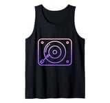 Vinyl Record Player Album Tank Top