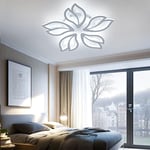 OTREN Plafonnier Led Moderne, 48W Éclairage de Plafond, 6500K Luminaires Intérieur pour Salon, Chambre, Cuisine, Salle de Bain, 4800LM