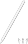 Ipencil Pro Pour Apple Ipad (2018-2024),Stylet Pour Ipad 10e Génération Avec Recharge Rapide,Palm Rejection Pencil 2e Génération Pour Apple Ipad,Ipad Pro M4/Air M2,Ipad/Ipad Pro/Ipad Mini/Ipad Air