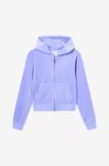 Juicy Couture - Huvtröja Tonal Zip Through Hoodie - Lila