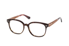 WOOD FELLAS Rosenberg 10945 zebrano, including lenses, BUTTERFLY Glasses, FEMALE