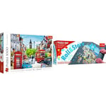 Bundle Trefl Rue de Londres 1000 + Trefl-500-3000 Tapis de Puzzle