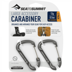 Sea to Summit Large Accessory Wiregate Light Weight Large Carabiners (2 Pack)