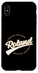 Coque pour iPhone XS Max Funny Personalized First Name Design for Roland