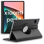 ebestStar Housse pour Xiaomi Pad 6, Pad 6 Pro Support Rotatif 360 PU Cuir, Noir