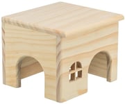 Maisonnette en bois pour hamsters, 15 — 12 — 15 cm